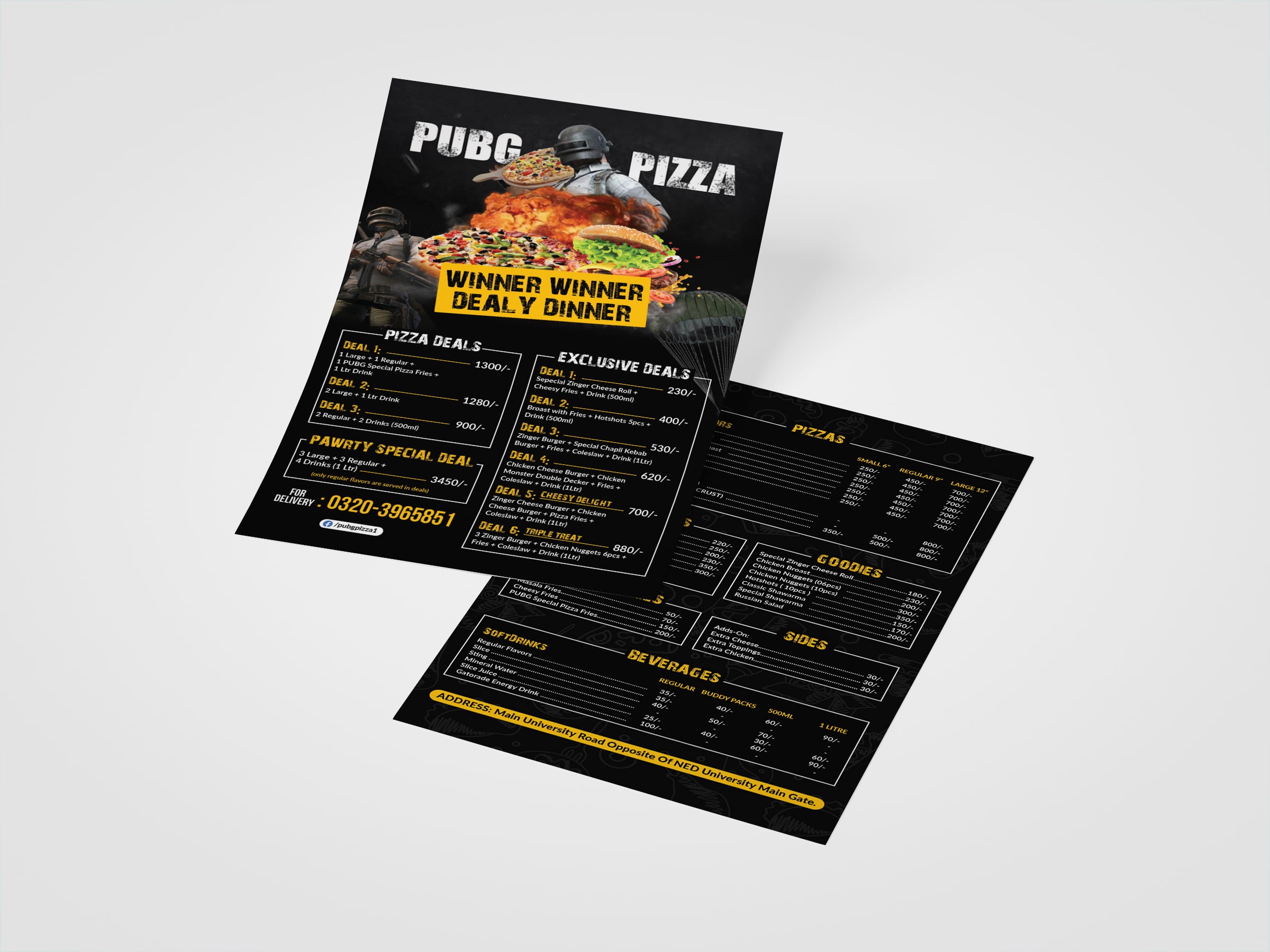 Flyer and Catalog Design Sample for Business Marketing in Miami