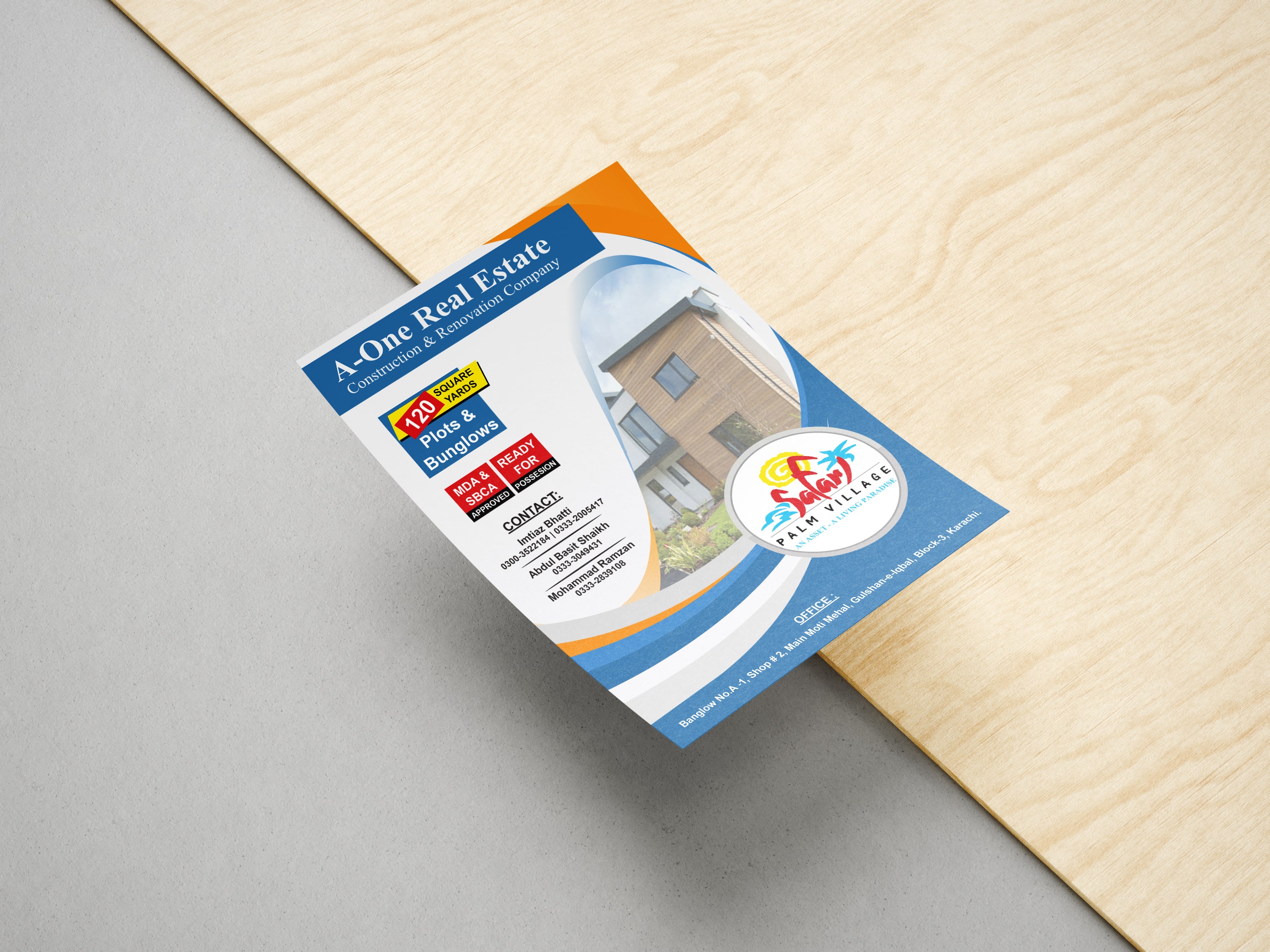 A5 Flyer Catalog Design for Business Promotion in Miami