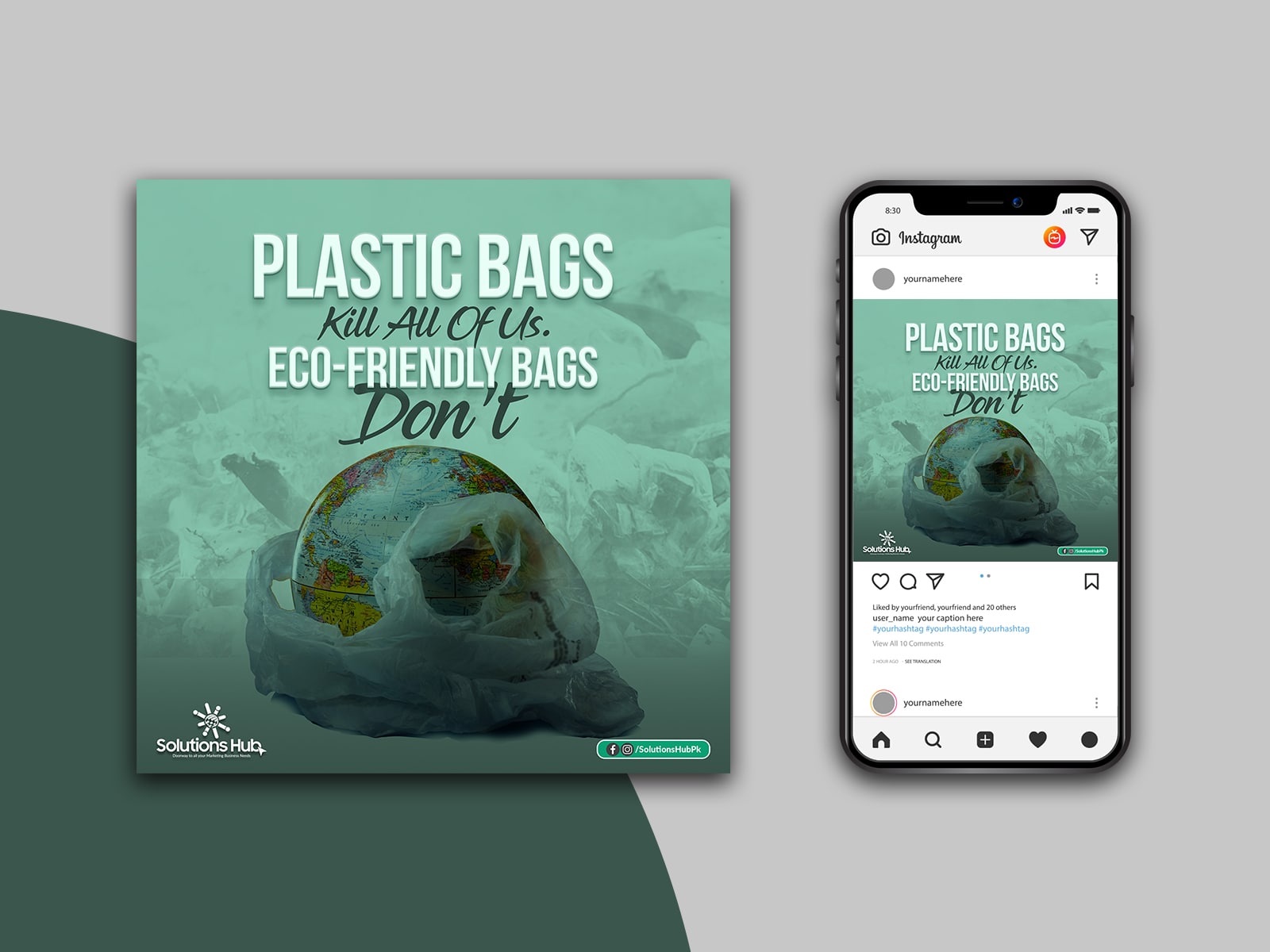 Creative Marketing Post Design for Miami Brands