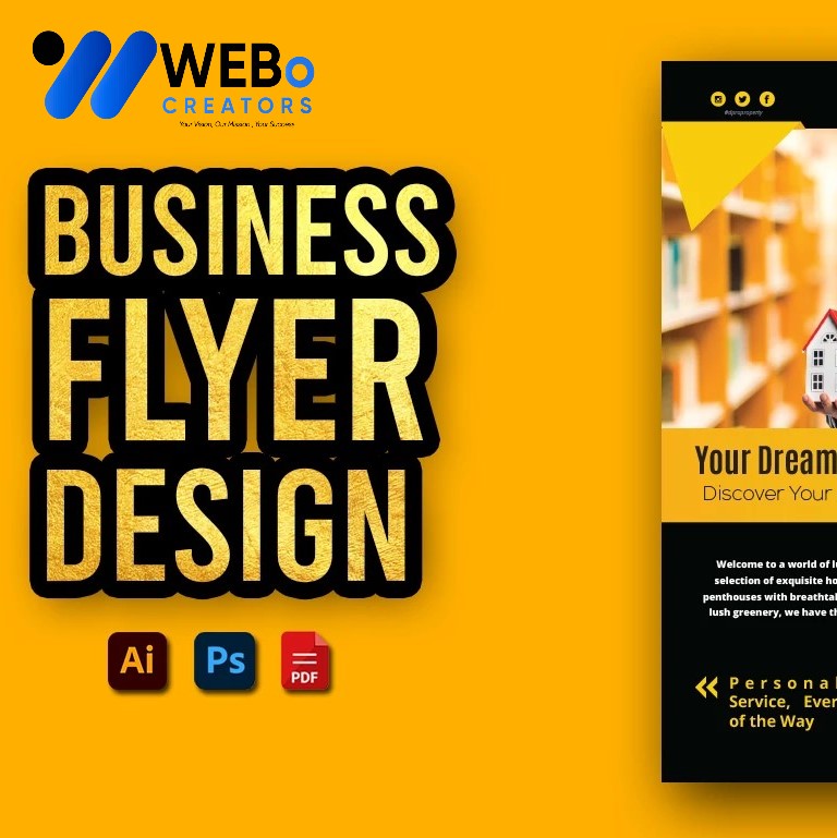 Creative Flyer Design for Moving Company in Miami | Flyer for Removals Services